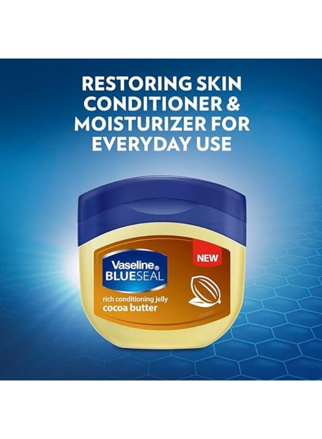 Vaseline Blueseal Cocoa Butter Rich Conditioning Jelly, 50ml - Image 3